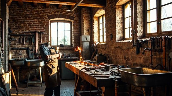 Innovations en plomberie avec votre plombier à Segré-en-Anjou Bleu