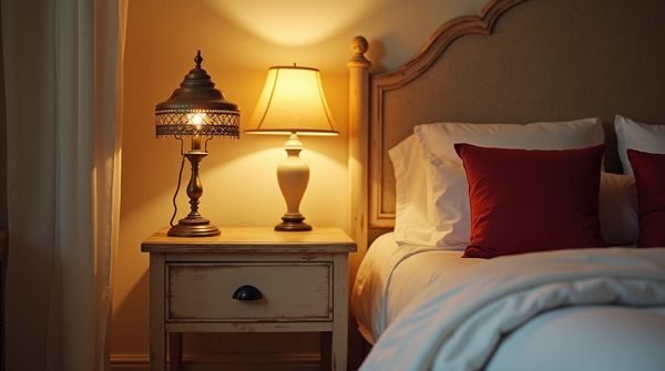 Lampes de chevet vintage : créer une ambiance rétro et chaleureuse dans la chambre